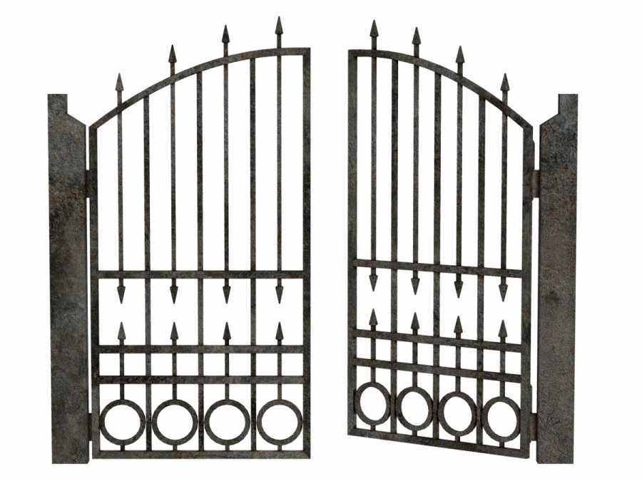 Ворота распашные SLY 784-17